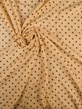 Viscose Ecovero motif pois rétro marrons 1 [blankastock:fe54fcda-4a6e-45ee-a7c8-511ce9ebbb83]