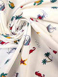 Sarga de algodón elástica, patrón marino tropical multicolor 1 [blankastock:fbe5414d-4789-4648-9b10-8e886c1c2f6d]