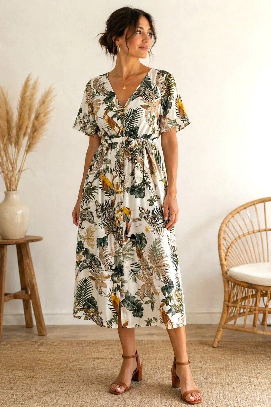 Java - Viscose Javanaise - Imprime 9SR 2