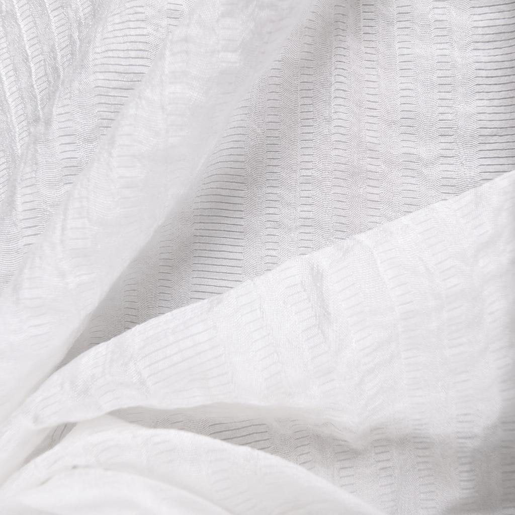 ELINA - Toile de viscose texturée - Nuances de blanc 3