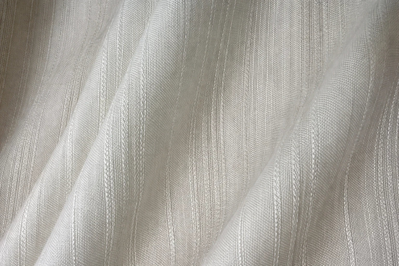 MOON - Jacquard de viscose satiné - Nuances de blanc 3