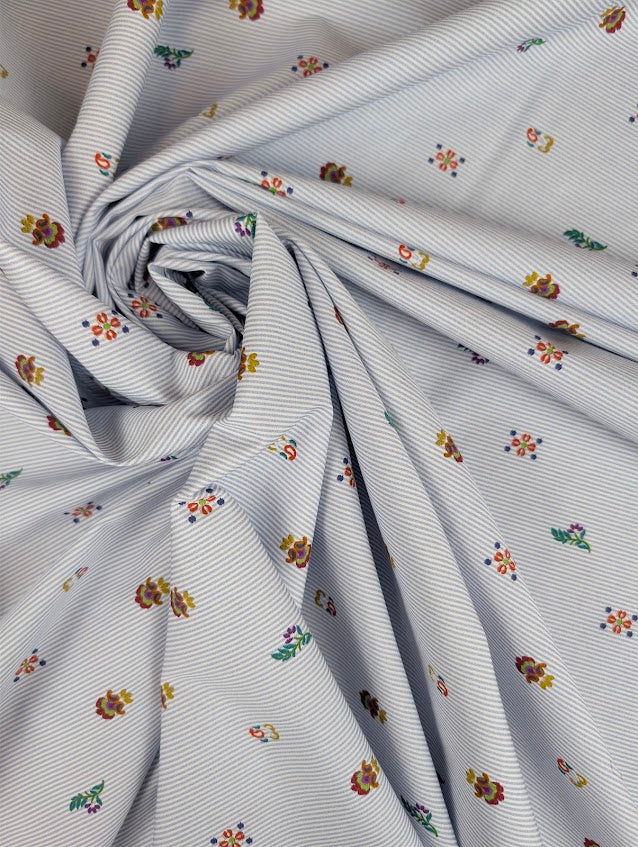 Popeline de coton, motif fleuri rayé rétro multicolore 1 [blankastock:54bd4337-cfce-4db3-88c5-f269ab902004]