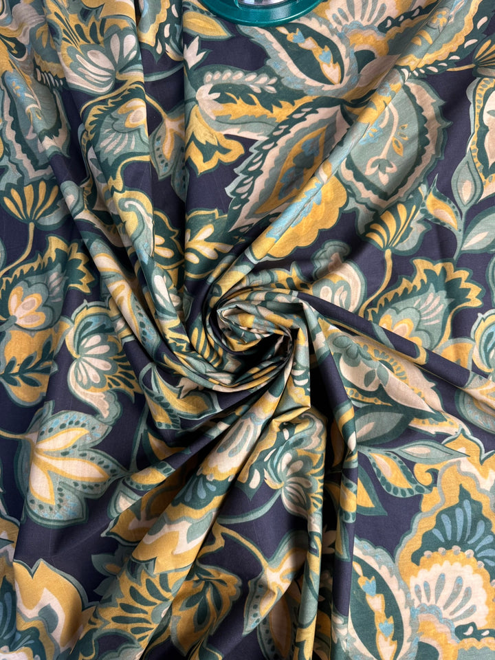 Baumwoll-Satin mit mehrfarbigem Paisley-Blumenmuster 1 [blankastock:783d9822-3b2f-4591-b2fa-8191c7dfc0cb]