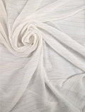 ADELE - Voile polyester fil lurex doré 1