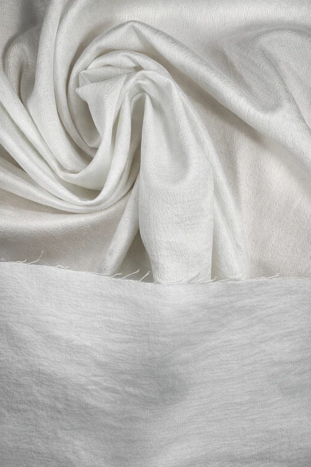 KAORI - Crêpe de viscose texturé - Nuances de blanc 3