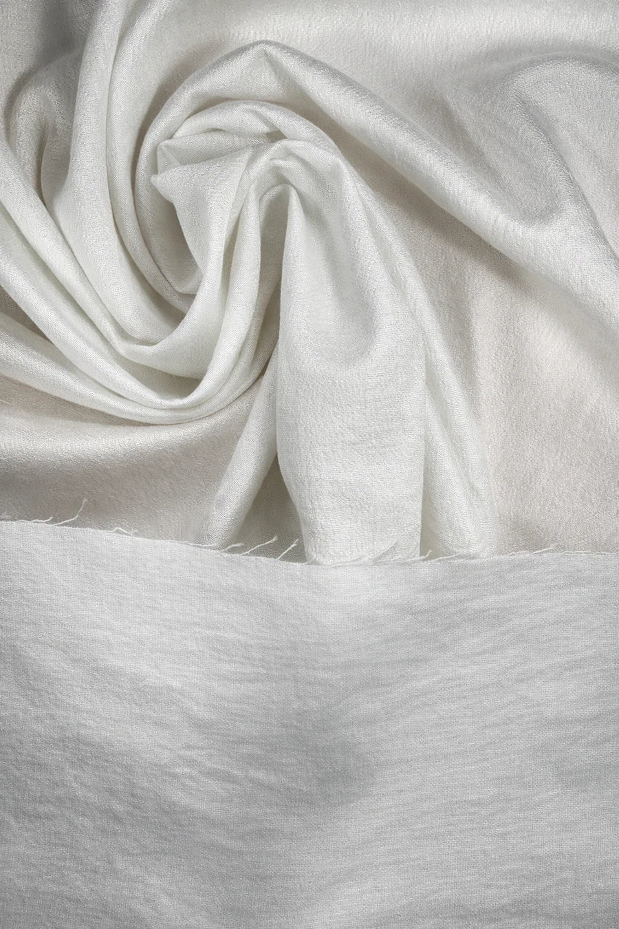 KAORI - Crêpe de viscose texturé - Nuances de blanc 3