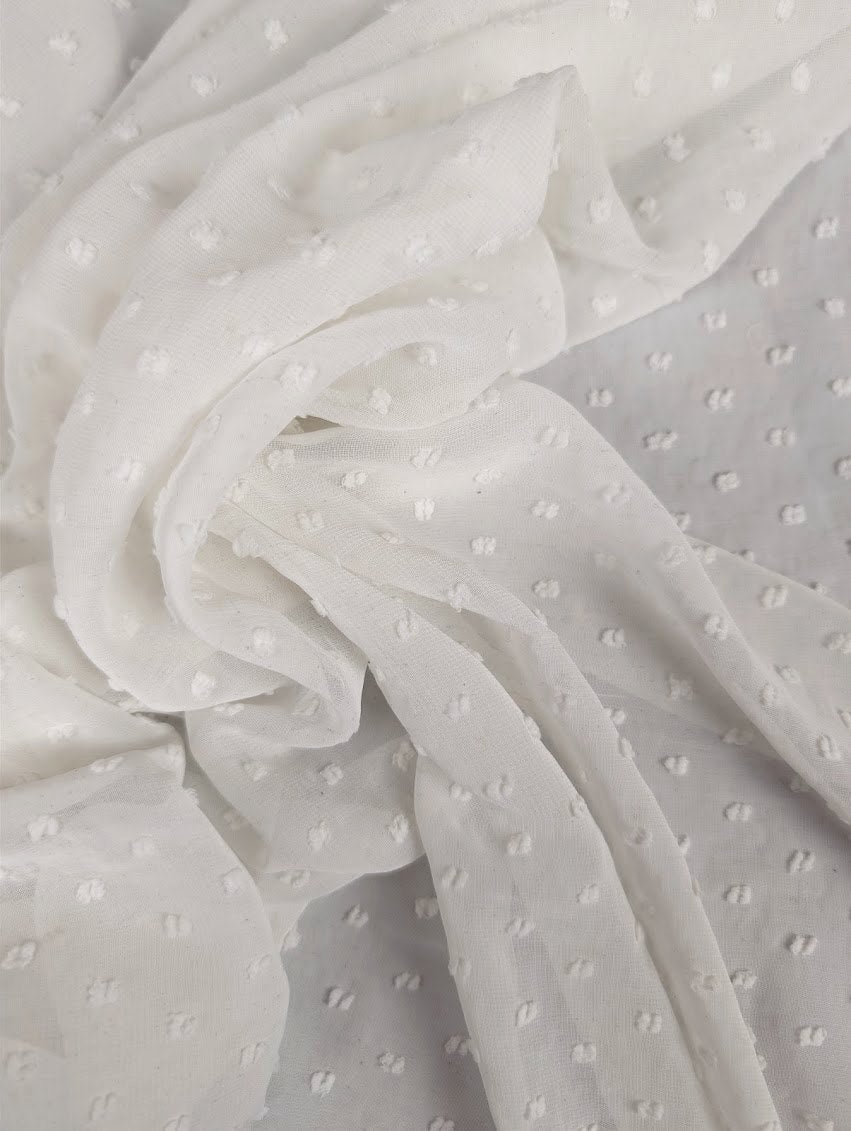 CELESTE - Voile de polyester plumetis 4 [blankastock:fbaa66d2-9b07-4117-ad16-7c912fc6d1ab]