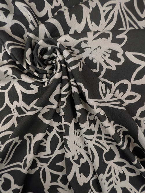 Viscose-crêpe met grafisch bloemmotief 1 [blankastock:02318ae8-9078-49a0-b905-6415182d7d84]