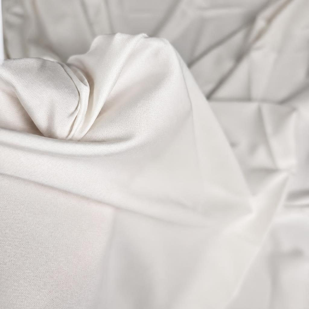 LIVIA - Satin de polyester - Nuances de blanc 4