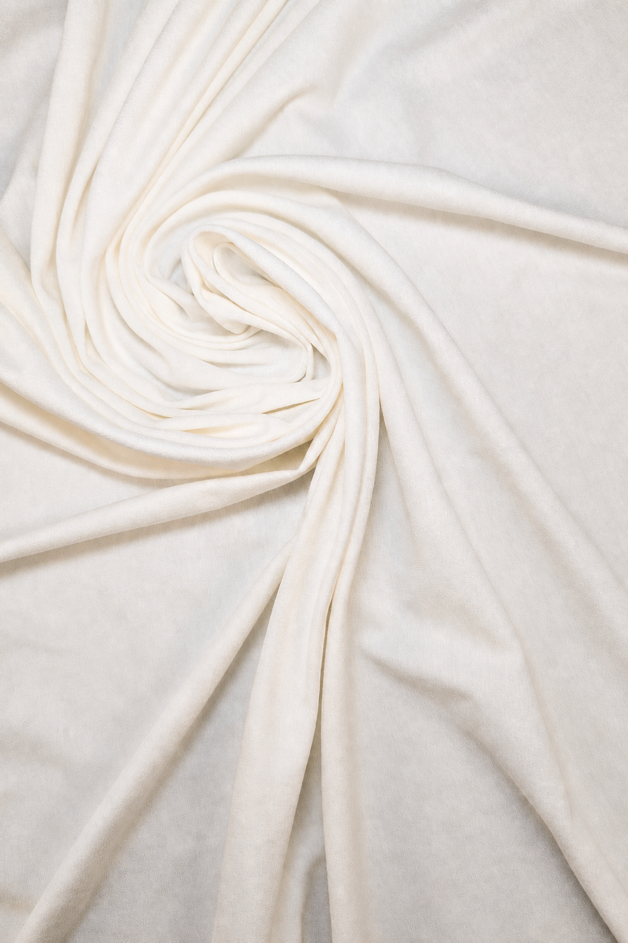 ORIANE - Jersey de viscose texturé - Nuances de blanc 1