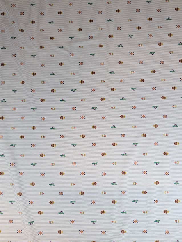 Popeline de coton, motif fleuri rayé rétro multicolore 5 [blankastock:574e5348-59f3-4c1e-b9e1-e02ff55d75b3]