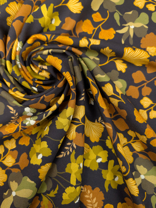 Crêpe de viscose lourd, motif fleuri rétro multicolore 1 [blankastock:98b8734c-76cc-48fe-b758-d14d072fbcc7]