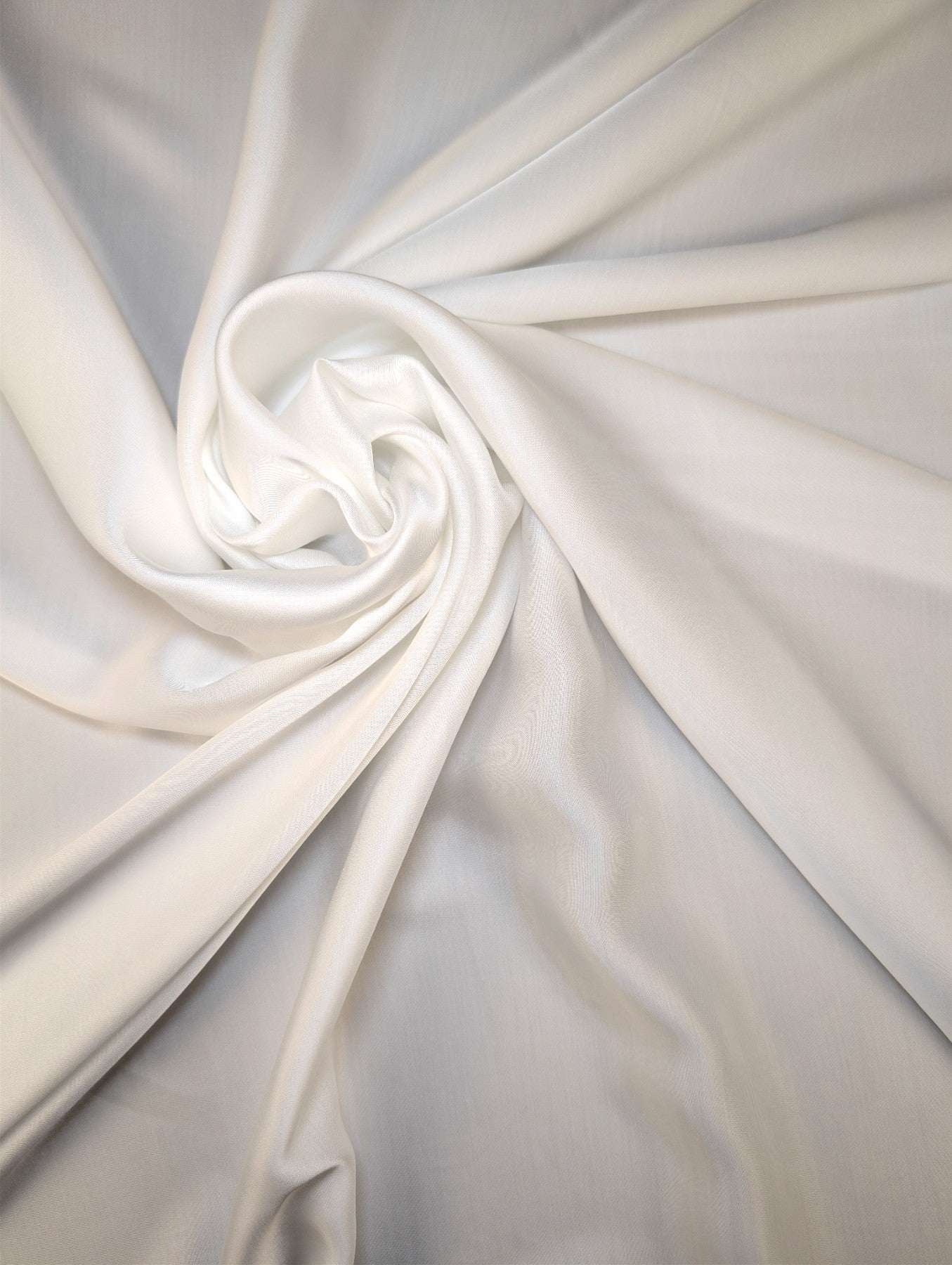 SAPHIR - Satin de viscose léger - Nuances de blanc 1