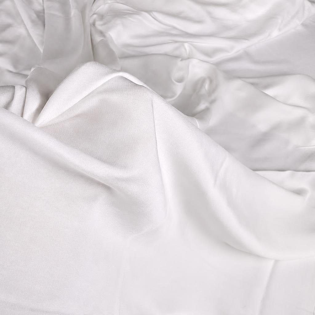 NACRE - Satin de coton satiné - Nuances de blanc 4