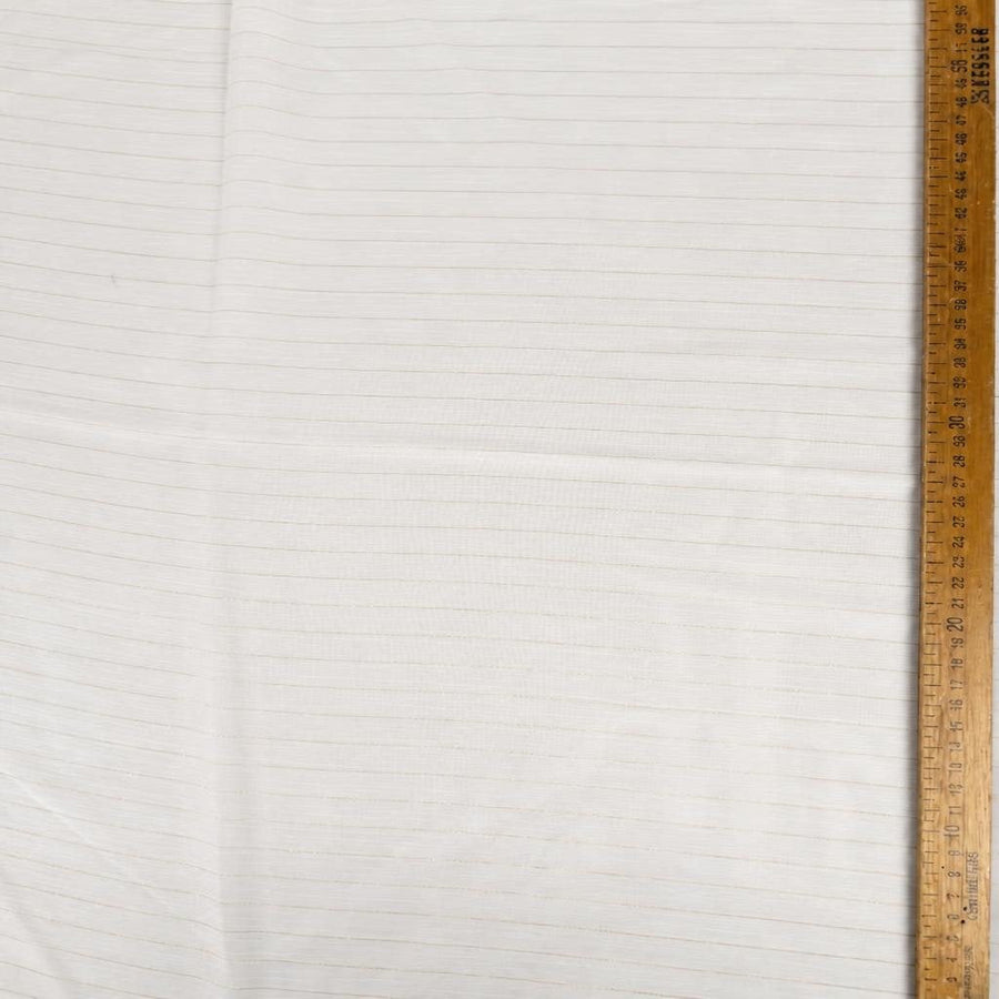 ZINIA - Voile de polyester plissé plumetis lurex 5