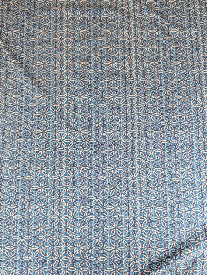 Jersey coton motif géométrique bohème 4