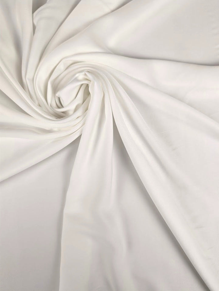 Stoff SELENE - Uni Satin aus Viskose mit feiner Struktur