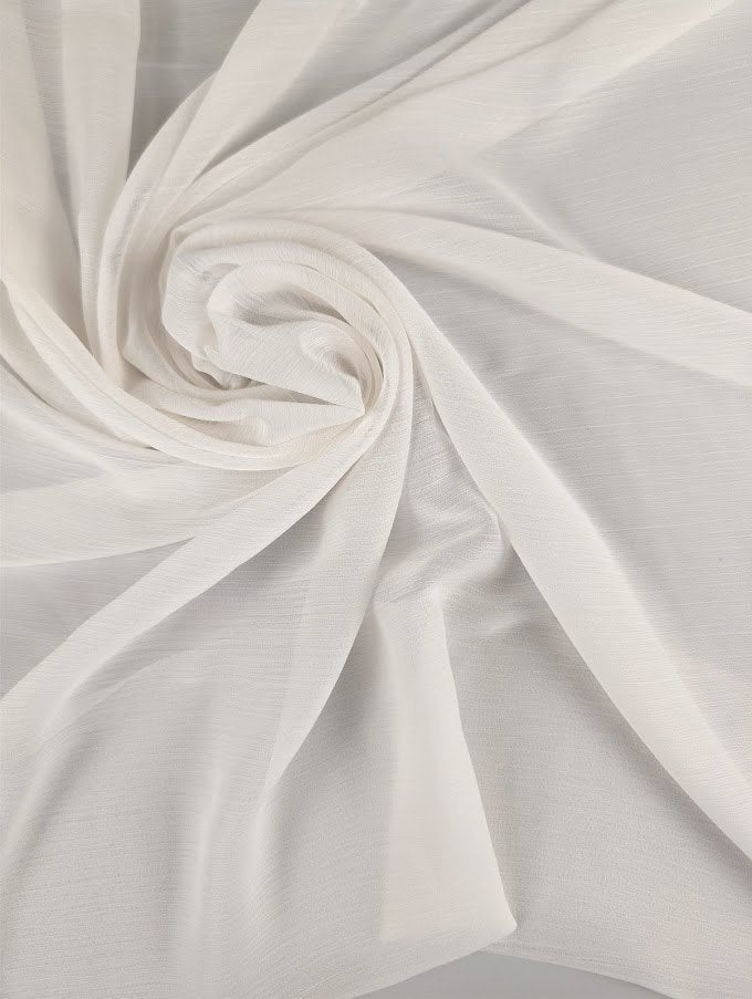 RAFAEL - Voile polyester plissé 1