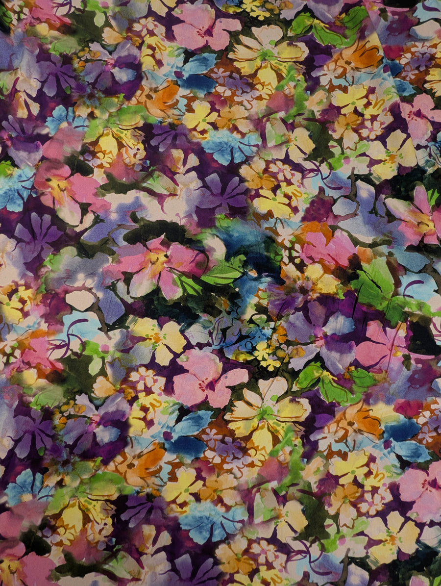 Crêpe polyester léger, motif fleuri aquarellé multicolore 5 [blankastock:43d7240f-0dba-48f0-9801-91f691bcc1e6]
