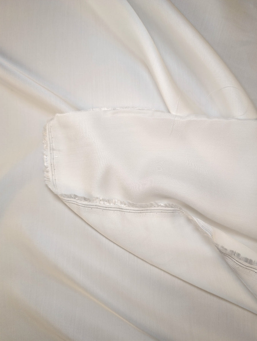 SAPHIR - Satin de viscose léger - Nuances de blanc 3