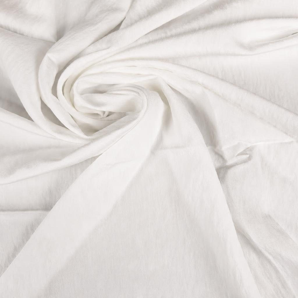 NIVAL - Viscose polyamide effet froissé - Nuances de blanc 1