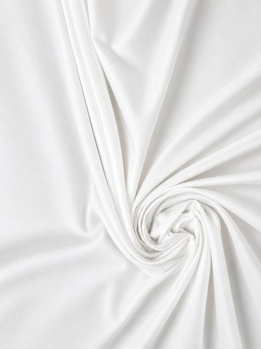 JULIETTE - Popeline de coton fluide - Nuances de blanc 1
