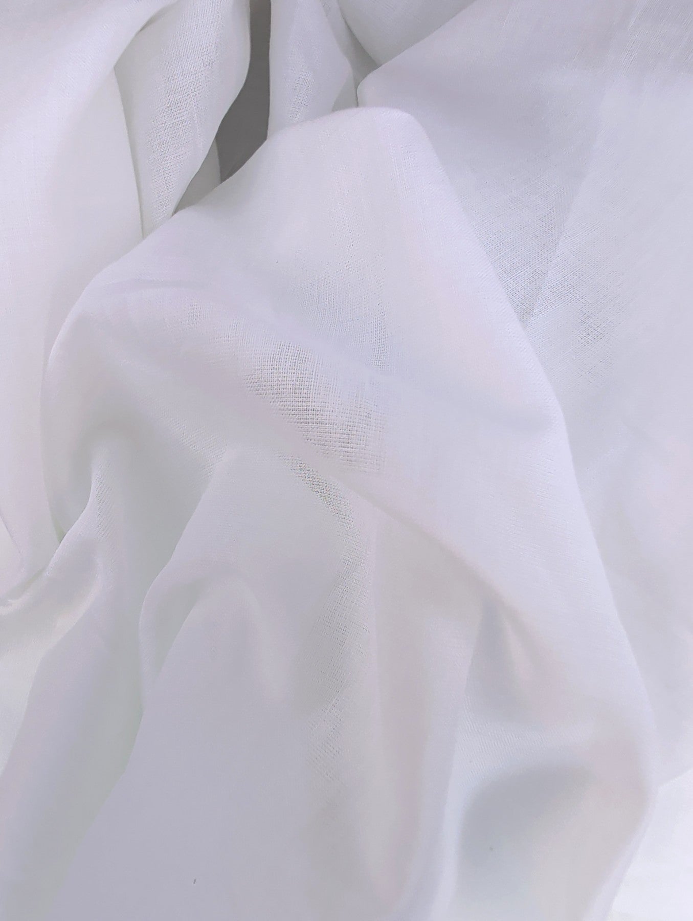 NUAGE - Voile de coton léger - Nuances de blanc 2