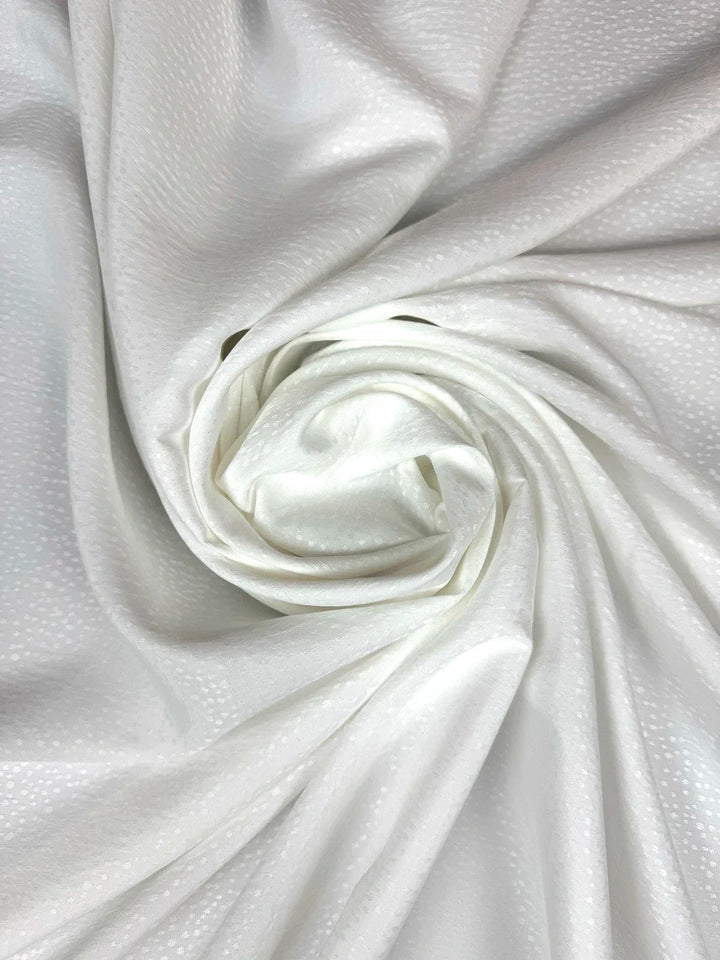 Stoff MOON - Satinierter Viskose-Jacquard