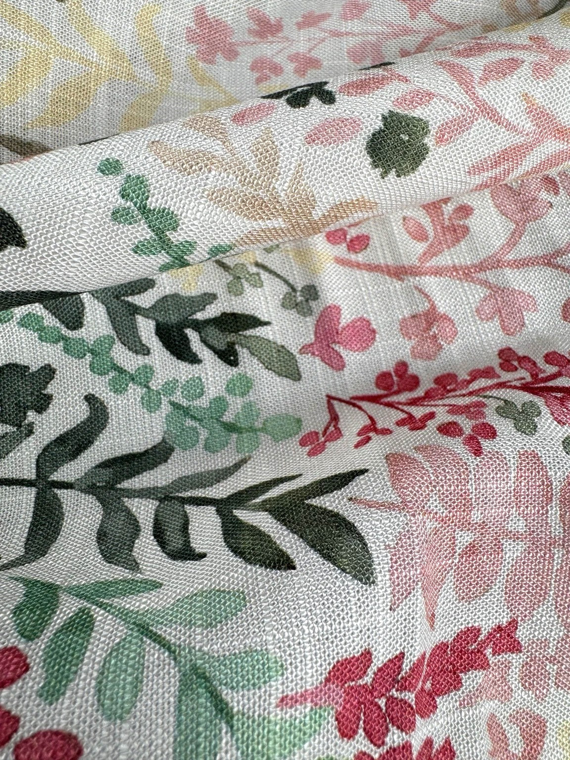 Toile viscose fleurie - Imprimé bohème - CALIFE-8PQ 4