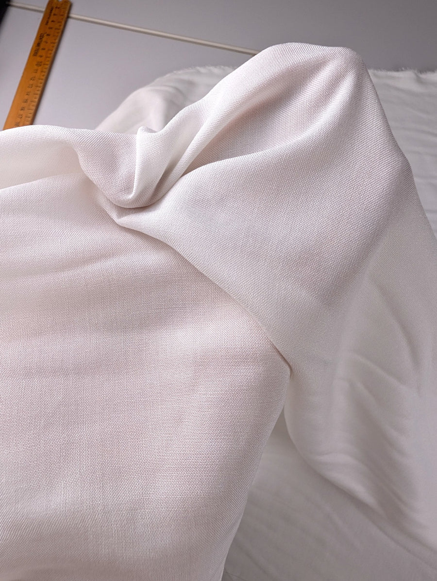 SAPHIR - Satin de viscose léger - Nuances de blanc 2
