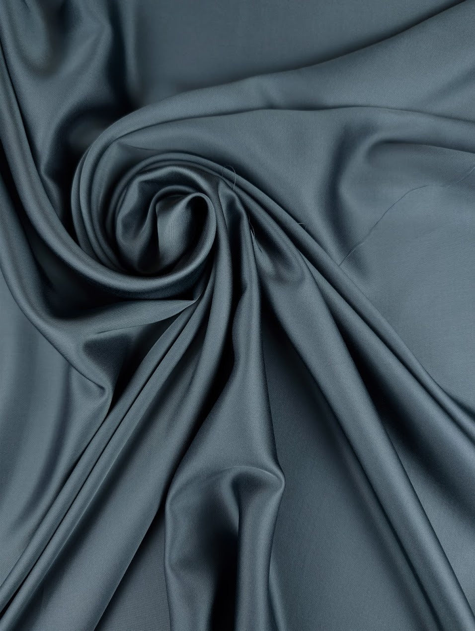 Satin de viscose lourd bleu pétrole 1