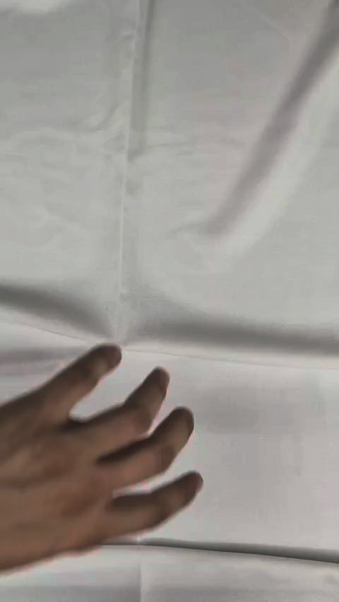IVORY - Sergé de Tencel Lyocell uni - Nuances de blanc video 5