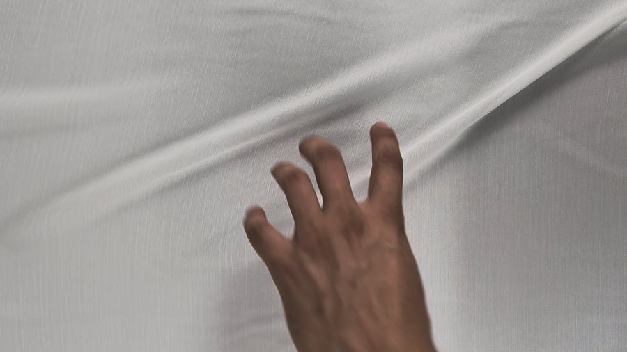 RAFAEL - Voile polyester plissé video 5